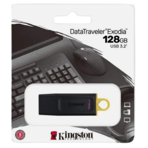 Kingston Data traveler Exodia 64GB/128gb USB 3.2 Flash Drive DTX