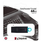 Kingston Data traveler Exodia 64GB/128gb USB 3.2 Flash Drive DTX